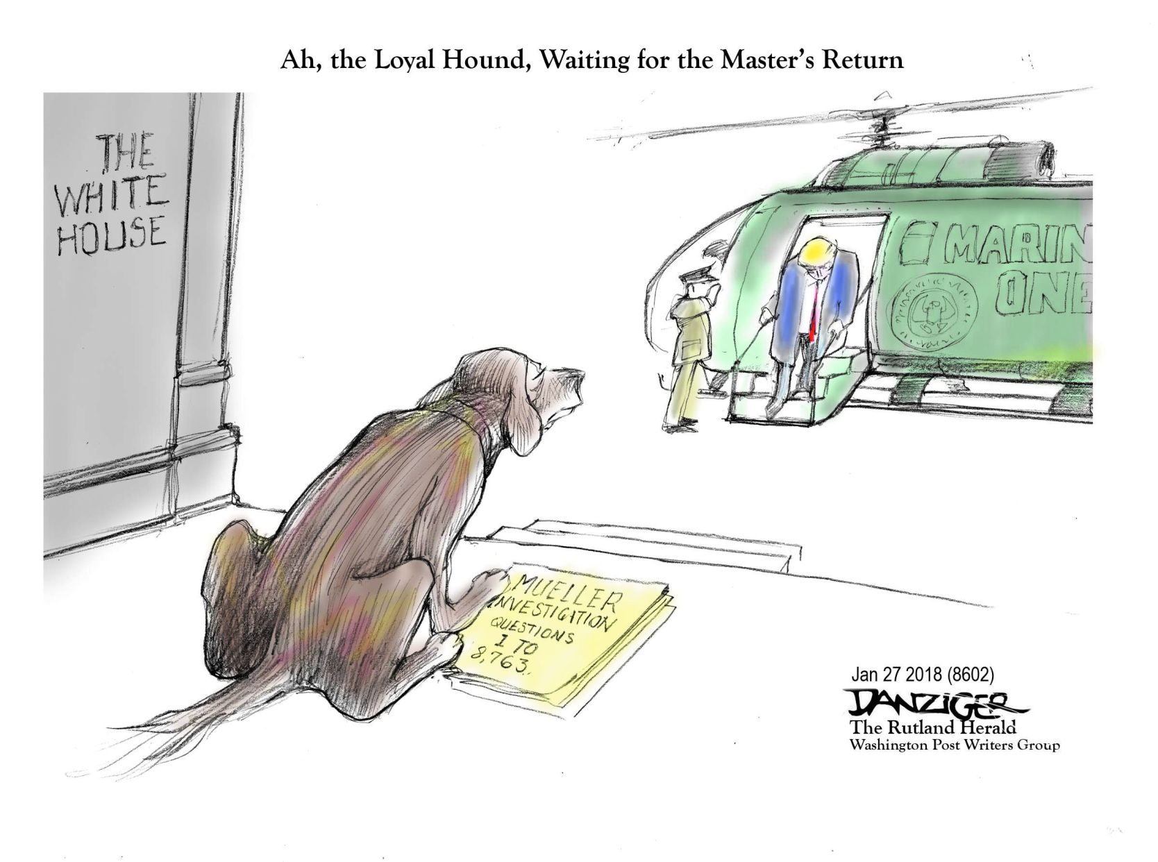 Jeff Danziger cartoon